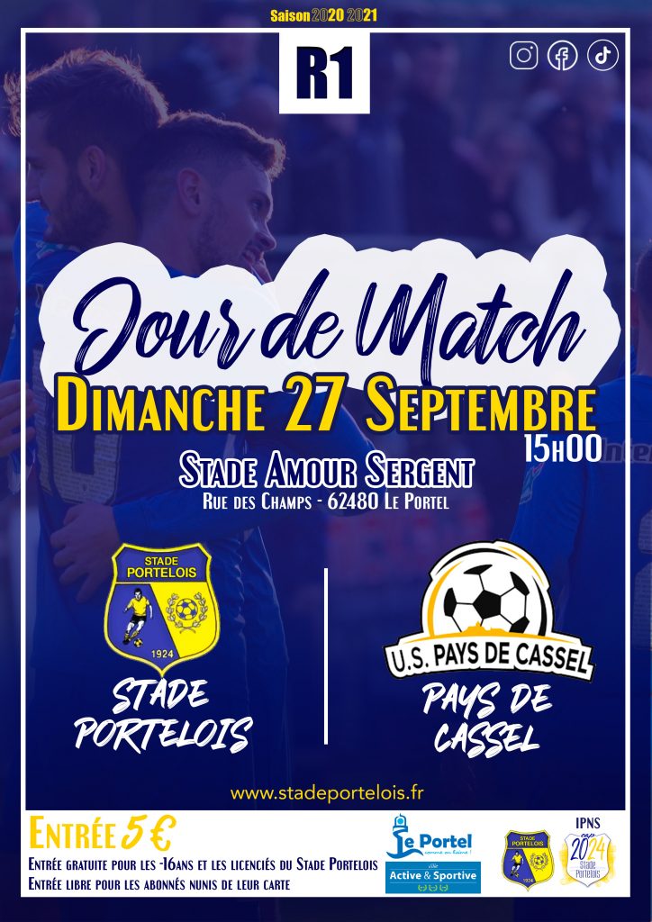 Match à Domicile Séniors A, Stade Amour Sergent.