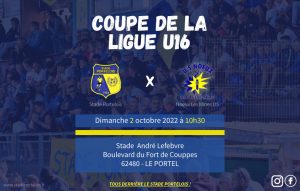 Coupe de la Ligue U16 Stade Portelois vs Noeux les Mines