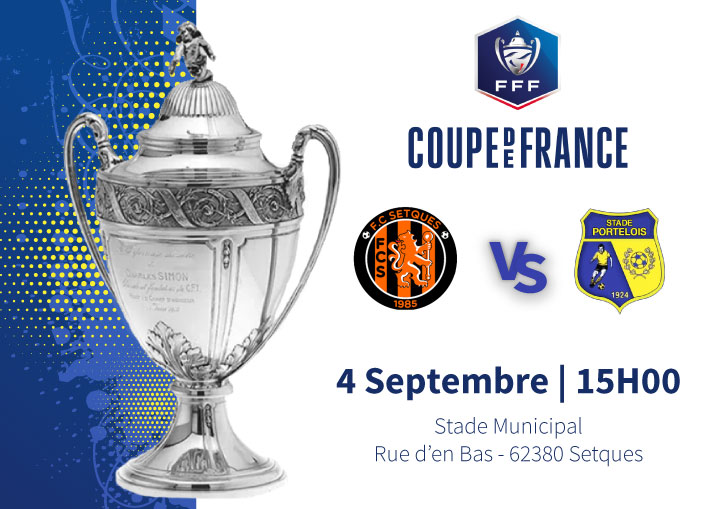 Match Coupe de France Setques vs Stade Portelois